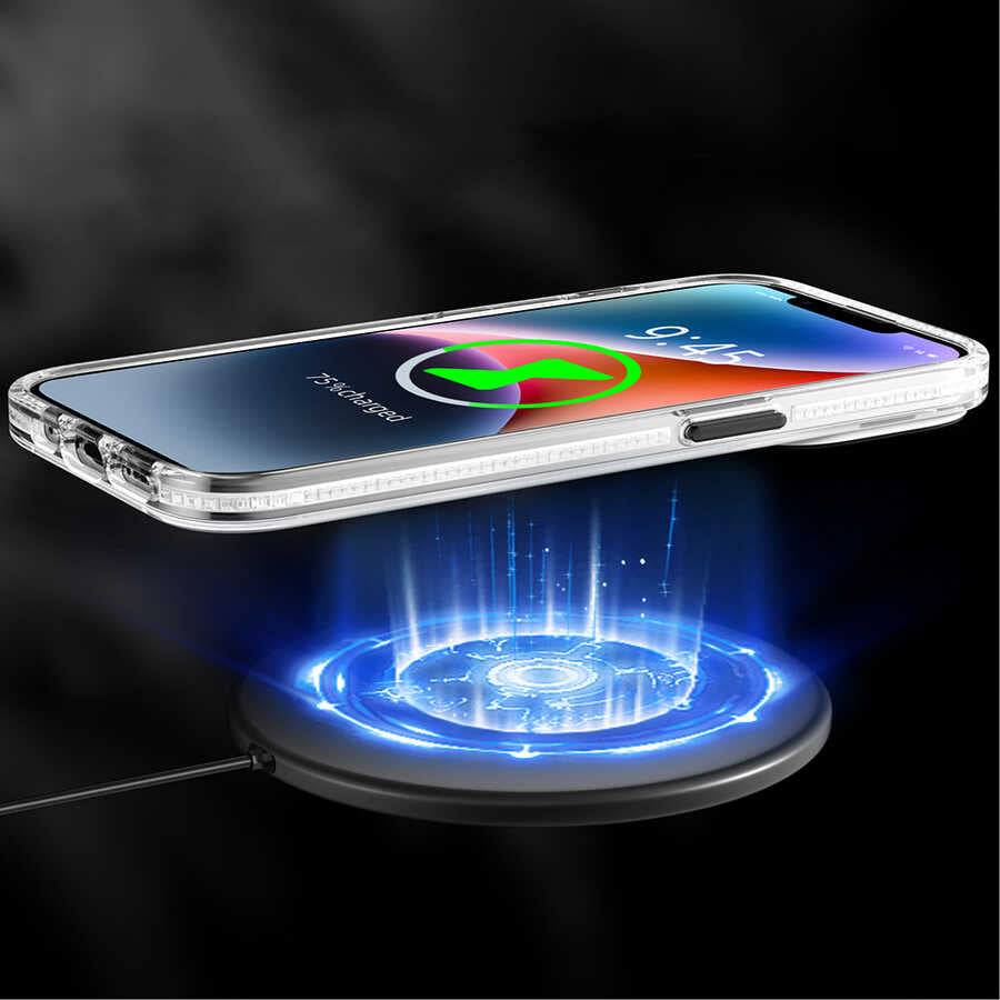 Apple iPhone 14 Plus Kılıf Magsafe Şarj Özellikli Youngkit Play Rabbit Serisi Kapak Kırmızı