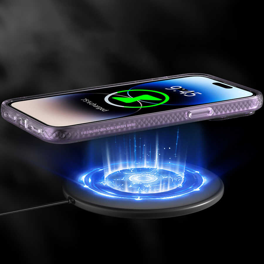 Apple iPhone 14 Plus Kılıf Magsafe Şarj Özellikli Youngkit Rock Serisi Kapak Siyah