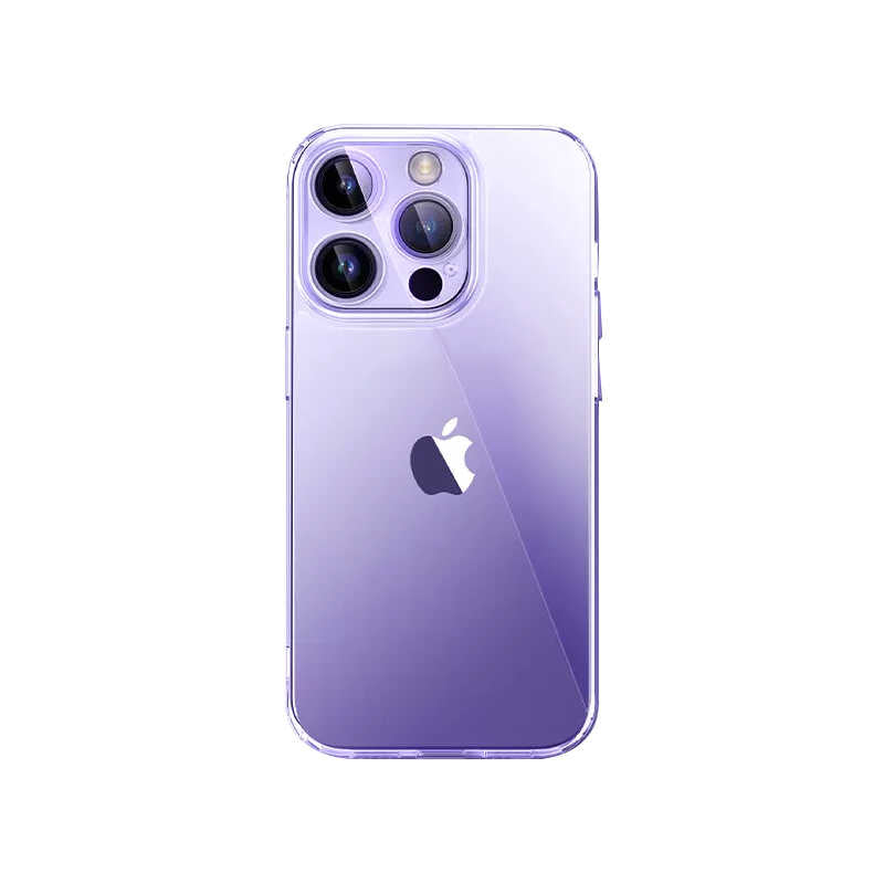 Apple iPhone 14 Plus Kılıf Şeffaf Airbag Tasarımlı Wiwu ZCC-108 Concise Serisi Kapak Renksiz