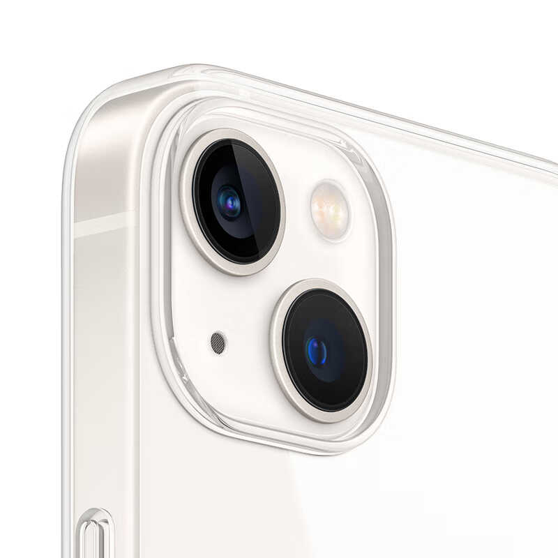 Apple iPhone 14 Plus Kılıf Şeffaf Airbag Tasarımlı Wiwu ZCC-108 Concise Serisi Kapak Renksiz
