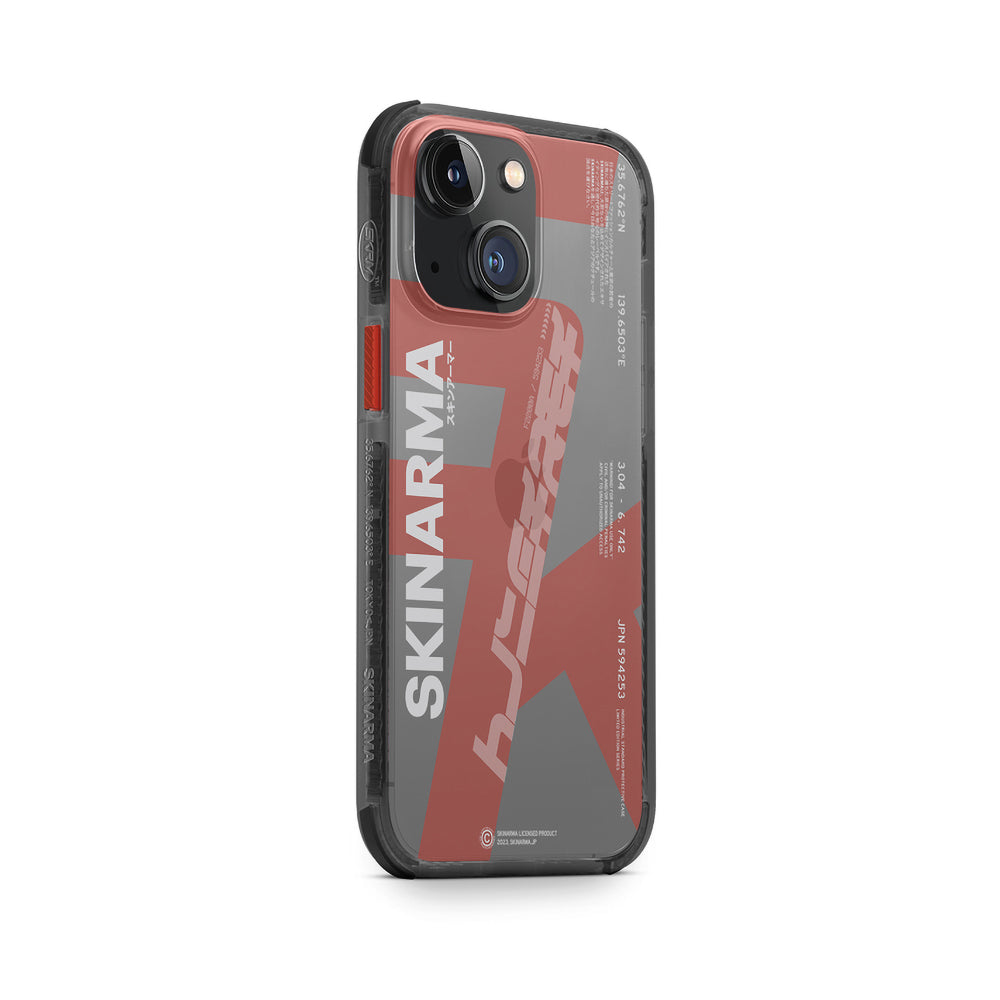 Apple iPhone 14 Plus Kılıf SkinArma Şeffaf Airbag Tasarımlı Raku Kapak Mor