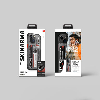 iPhone 14 Plus Kılıf SkinArma Şeffaf Desenli Airbag Tasarımlı Taito Kılıf