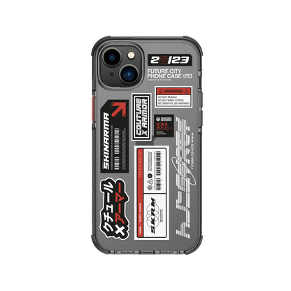 iPhone 14 Plus Kılıf SkinArma Şeffaf Desenli Airbag Tasarımlı Taito Kılıf