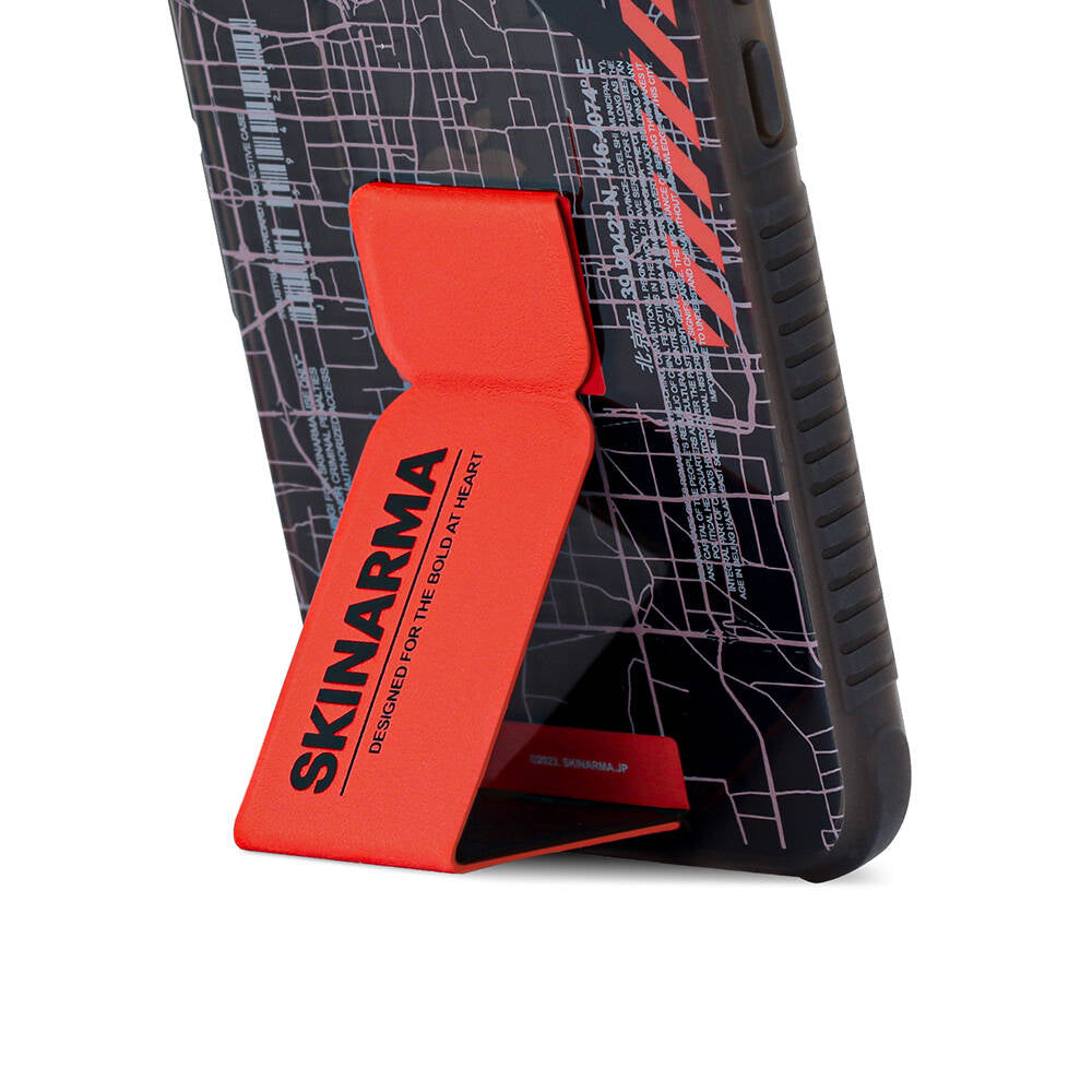 iPhone 14 Plus Kılıf SkinArma Şeffaf Desenli Standlı Ryoiki Kılıf