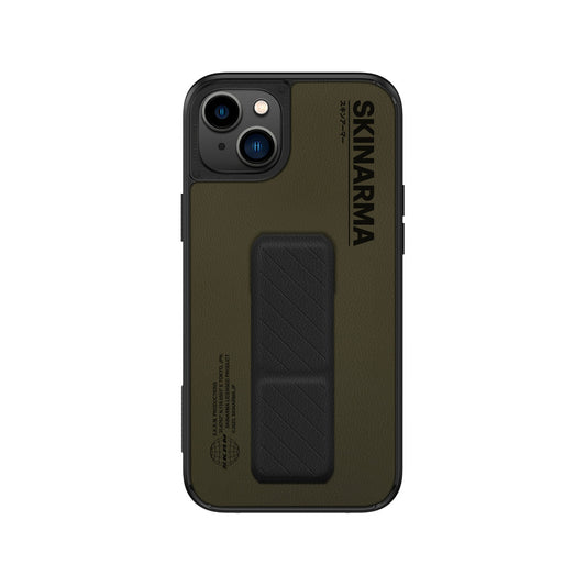 iPhone 14 Plus Kılıf SkinArma Standlı Deri Görünümlü Gyo Kılıf