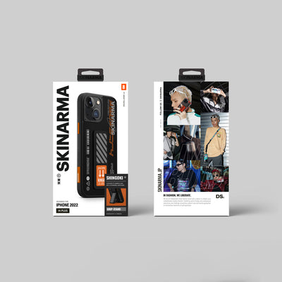 Apple iPhone 14 Plus Kılıf SkinArma Standlı Deri Görünümlü Shingoki Kapak Kırmızı
