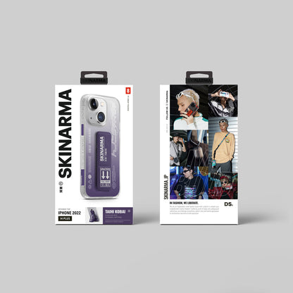 iPhone 14 Plus Kılıf SkinArma Standlı Şeffaf Tasarımlı Taihi Kobai Kılıf