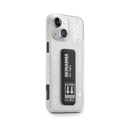 iPhone 14 Plus Kılıf SkinArma Standlı Şeffaf Tasarımlı Taihi Sora Kılıf