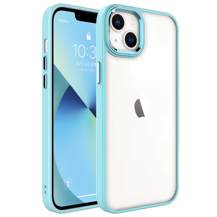 iPhone 14 Plus Kılıf Zore Krom Kılıf