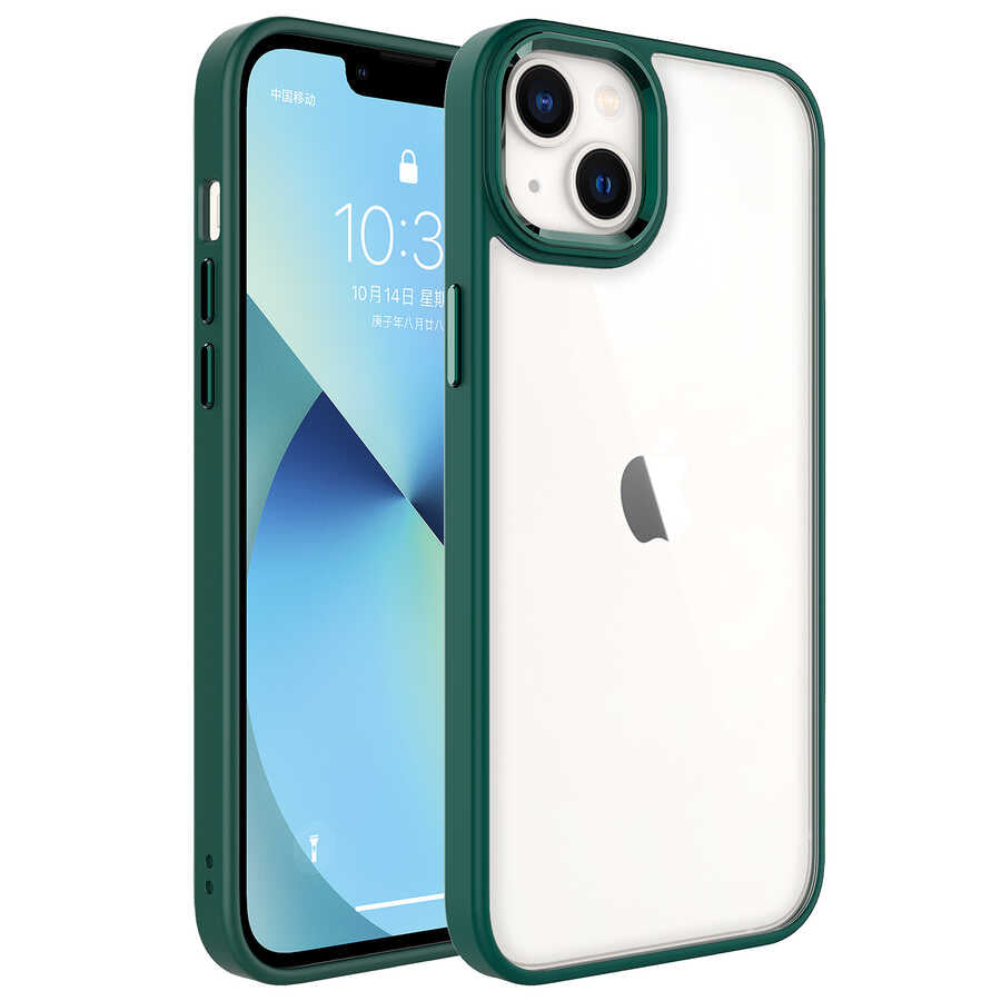 iPhone 14 Plus Kılıf Zore Krom Kılıf
