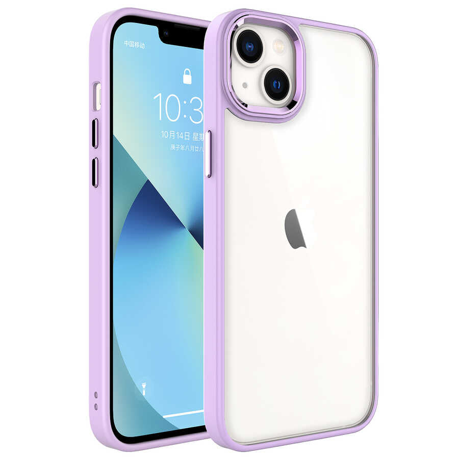 iPhone 14 Plus Kılıf Zore Krom Kılıf
