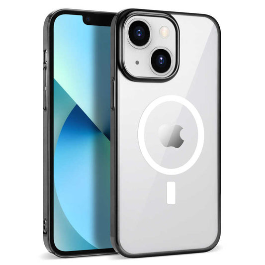 iPhone 14 Plus Kılıf Zore Wireless Şarj Özellikli Pixel M-safe Kılıf