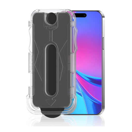 iPhone 14 Plus Zore Kolay Uygulama Aparatlı 5D Magic Privacy Glass Hayalet Cam Ekran