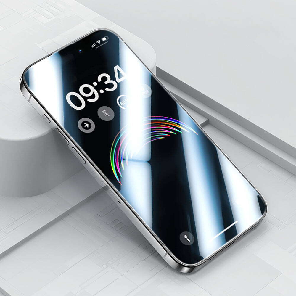 Apple iPhone 14 Pro Benks Anti-Dust Toz Önleyici Özellikli Gaming Ekran Koruyucu Siyah