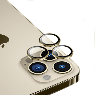 Apple iPhone 14 Pro Benks King Kong PVD Kamera Lens Koruyucu Gümüş