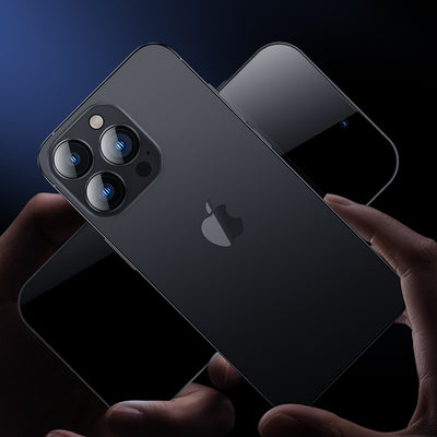 Apple iPhone 14 Pro Benks King Kong PVD Kamera Lens Koruyucu Gümüş