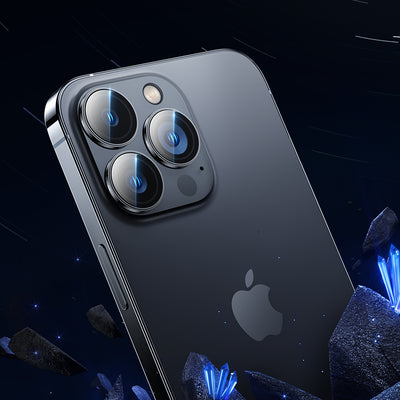Apple iPhone 14 Pro Benks King Kong PVD Kamera Lens Koruyucu Derin Mor