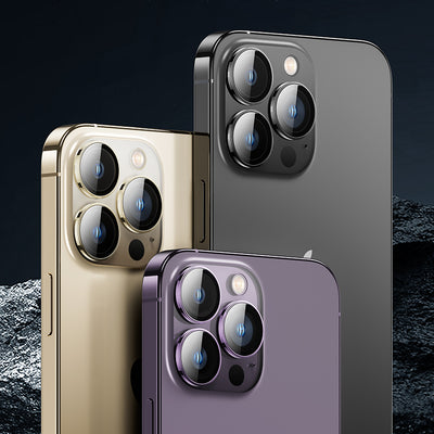 Apple iPhone 14 Pro Benks King Kong PVD Kamera Lens Koruyucu Gümüş
