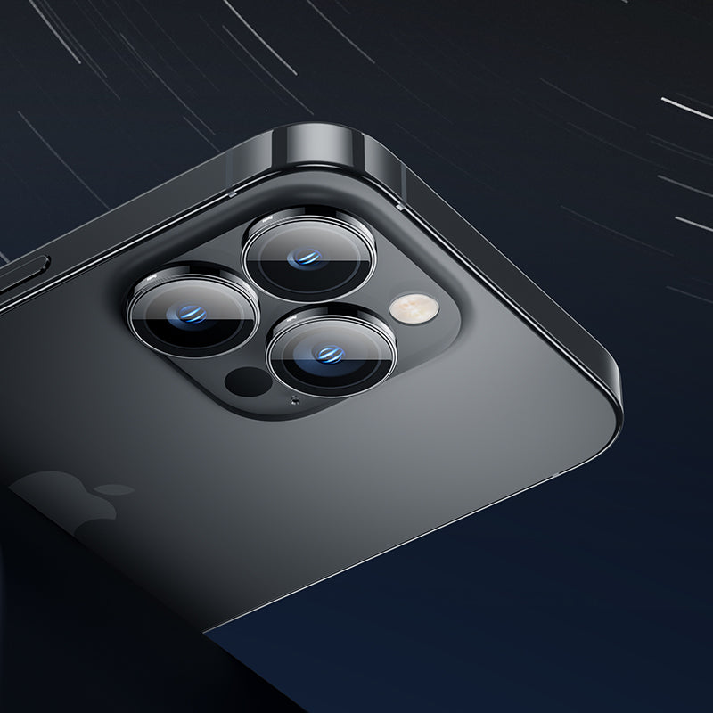 Apple iPhone 14 Pro Benks King Kong PVD Kamera Lens Koruyucu Derin Mor