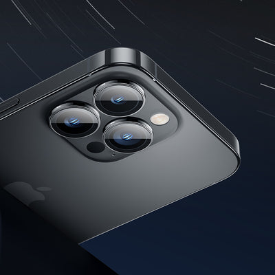 Apple iPhone 14 Pro Benks King Kong PVD Kamera Lens Koruyucu Derin Mor