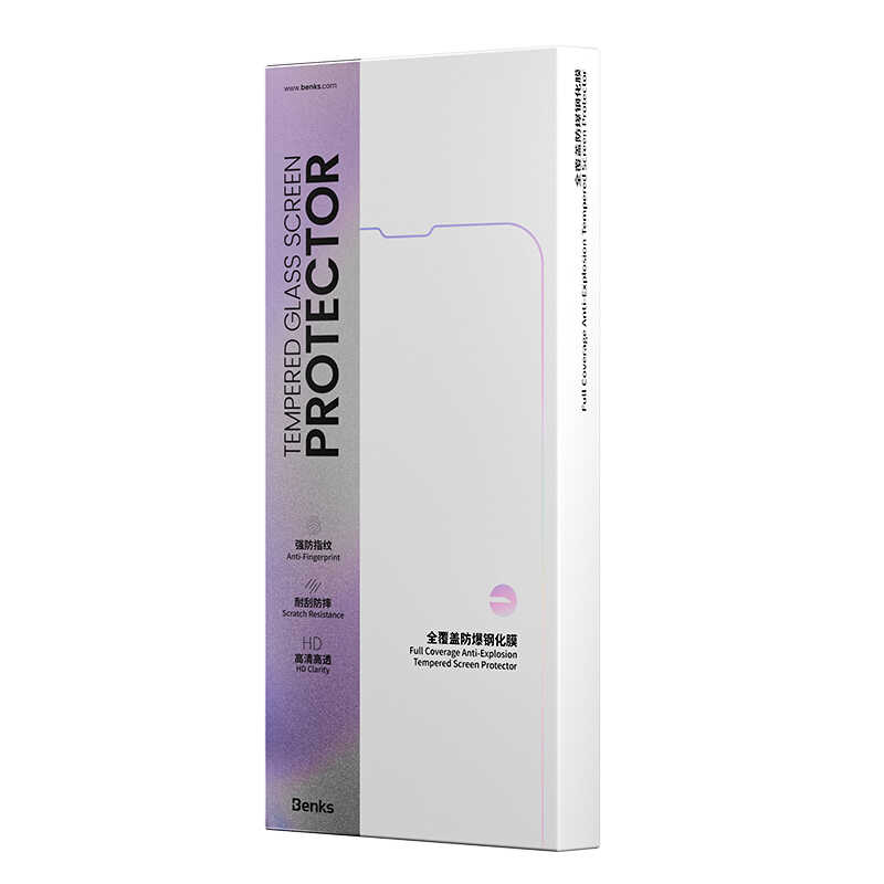 iPhone 14 Pro Benks V Pro Plus Şeffaf Ekran Koruyucu