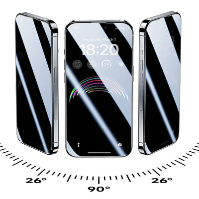 Apple iPhone 14 Pro Benks V Pro Ultra Shield Privacy 0.3mm Ekran Koruyucu + Kolay Uygulama Aparatlı Siyah