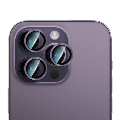 iPhone 14 Pro CaseWorld Alloy Serisi Oleofobik Anti Reflective Kamera Lens Koruyucu
