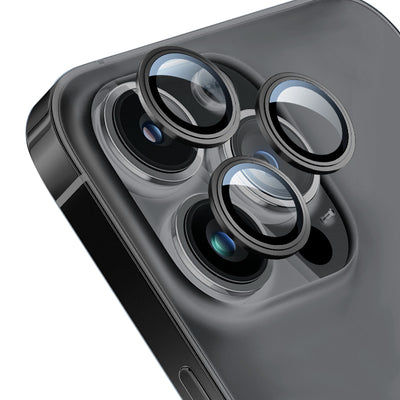Apple iPhone 14 Pro Go Des CL-10 Kamera Lens Koruyucu Gold