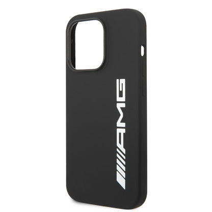 iPhone 14 Pro Kılıf AMG M-safe Şarj Özellikli Büyük Logo Dizayn Kılıf