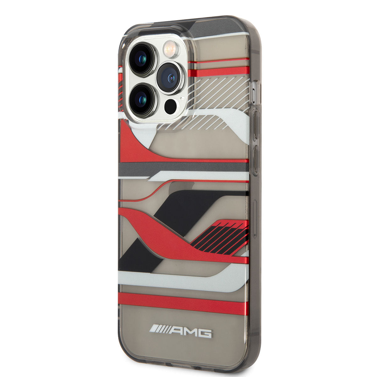 iPhone 14 Pro Kılıf AMG Transparan Grafik Dizayn Kılıf