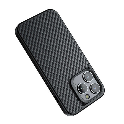 iPhone 14 Pro Kılıf Aramid Karbon Fiber M-safe Özellikli Wlons Radison Kılıf