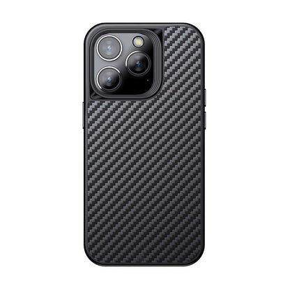 iPhone 14 Pro Kılıf Aramid Karbon Fiber M-safe Özellikli Wlons Radison Kılıf