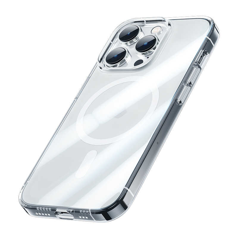 Apple iPhone 14 Pro Kılıf Benks Crystal Series Clear Kapak Ekran Koruyucu Hediyeli Renksiz