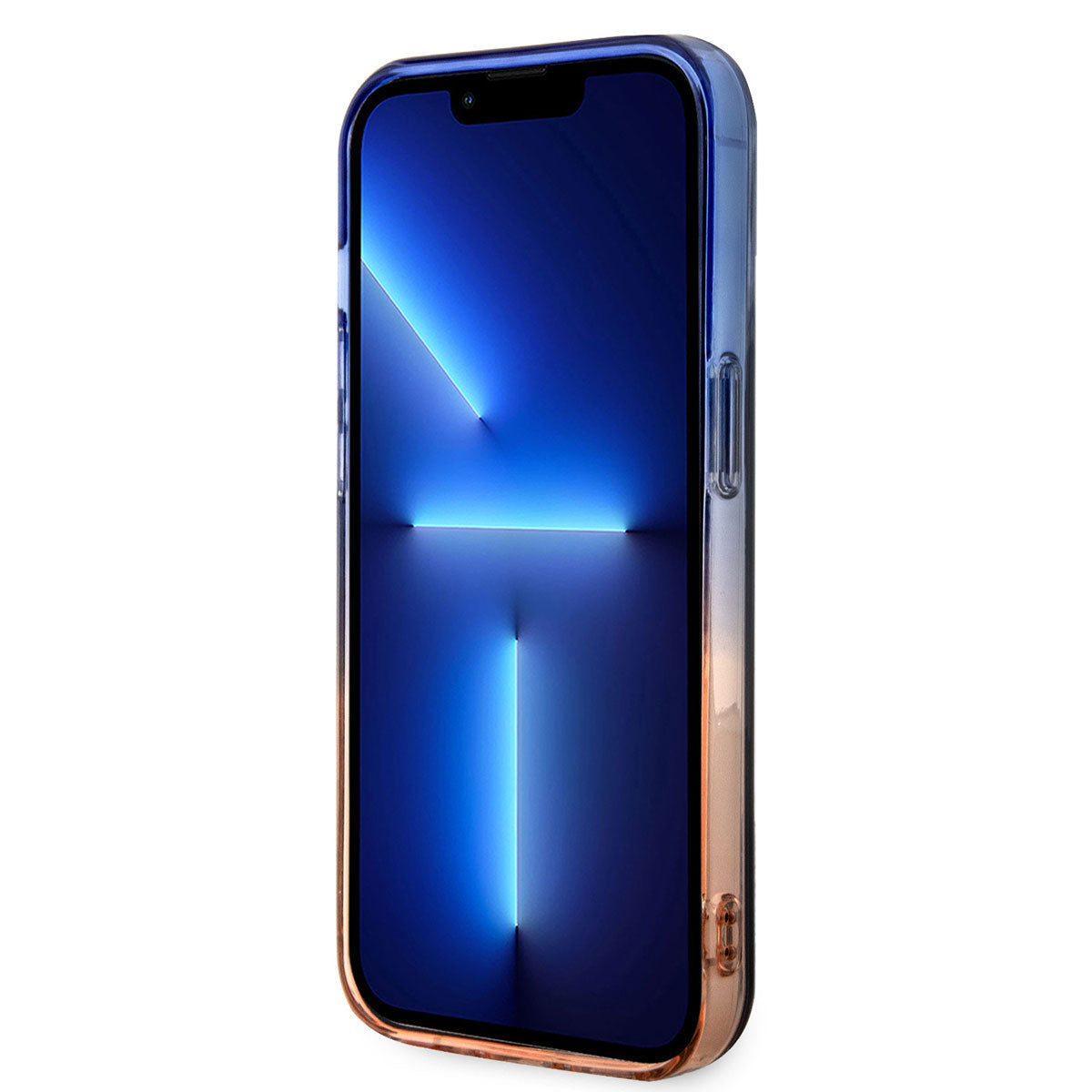 Apple iPhone 14 Pro Kılıf BMW Magsafe Şarj Özellikli Transparan Renk Geçişli Dizayn Kapak Gri