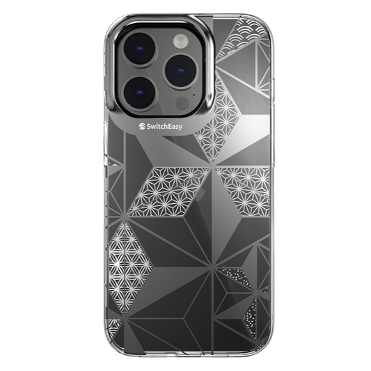 iPhone 14 Pro Kılıf Çift IMD Baskılı Lisanslı Switcheasy Artist Asanoha Kılıf