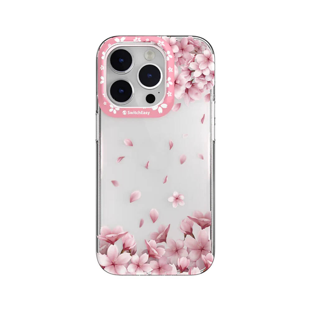 iPhone 14 Pro Kılıf Çift IMD Baskılı Lisanslı Switcheasy Artist Sakura Kılıf