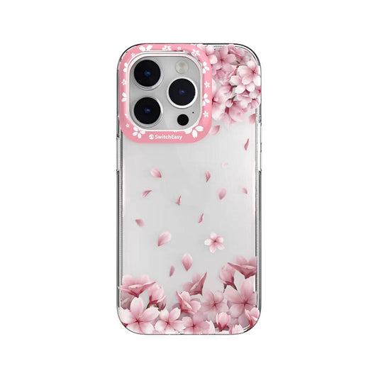 iPhone 14 Pro Kılıf Çift IMD Baskılı Lisanslı Switcheasy Artist Sakura Kılıf