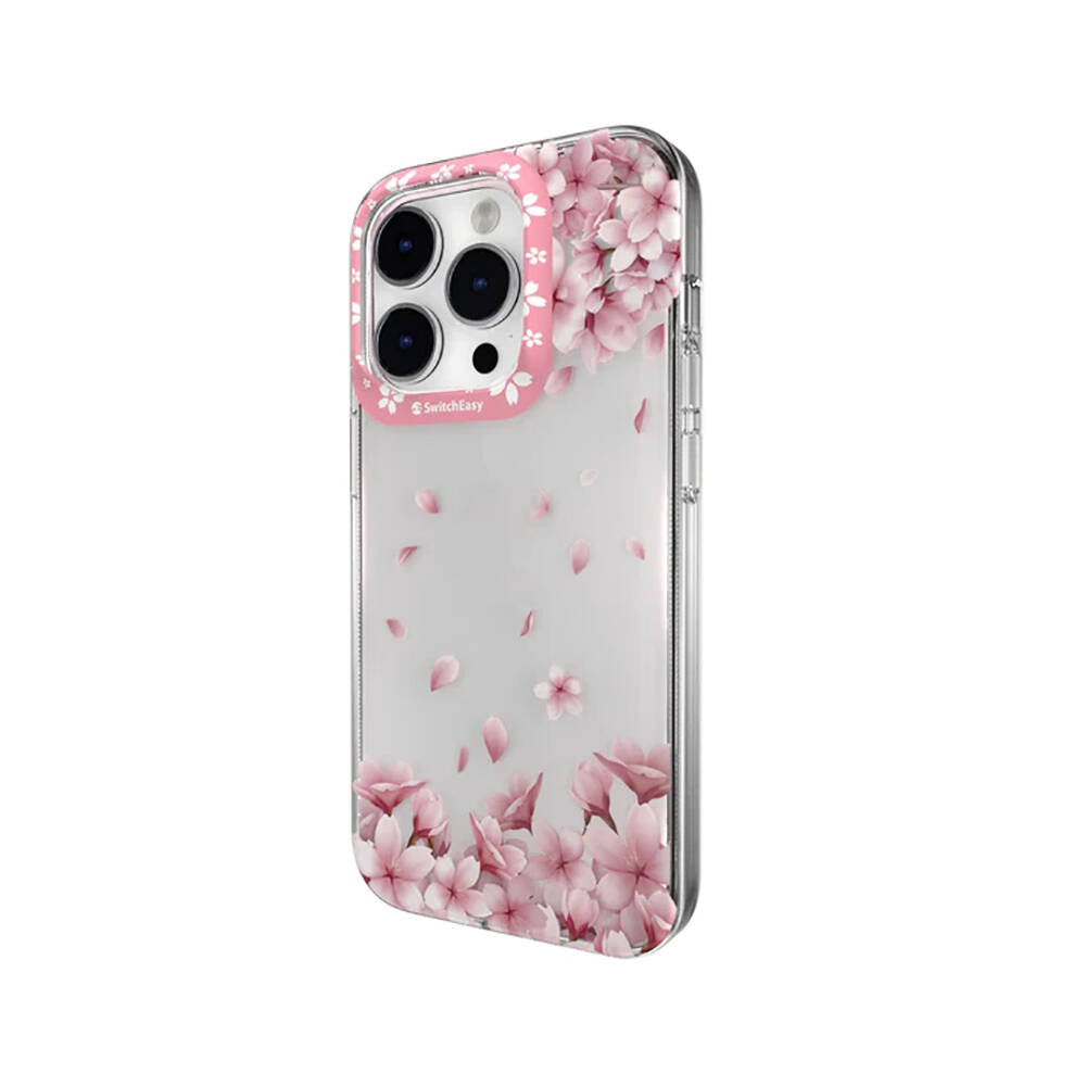 iPhone 14 Pro Kılıf Çift IMD Baskılı Lisanslı Switcheasy Artist Sakura Kılıf