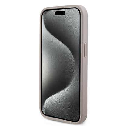 iPhone 14 Pro Kılıf Guess Orjinal Lisanslı M-safe Şarj Özellikli PU Halkalı 4G Desenli Yazı Logolu Kılıf