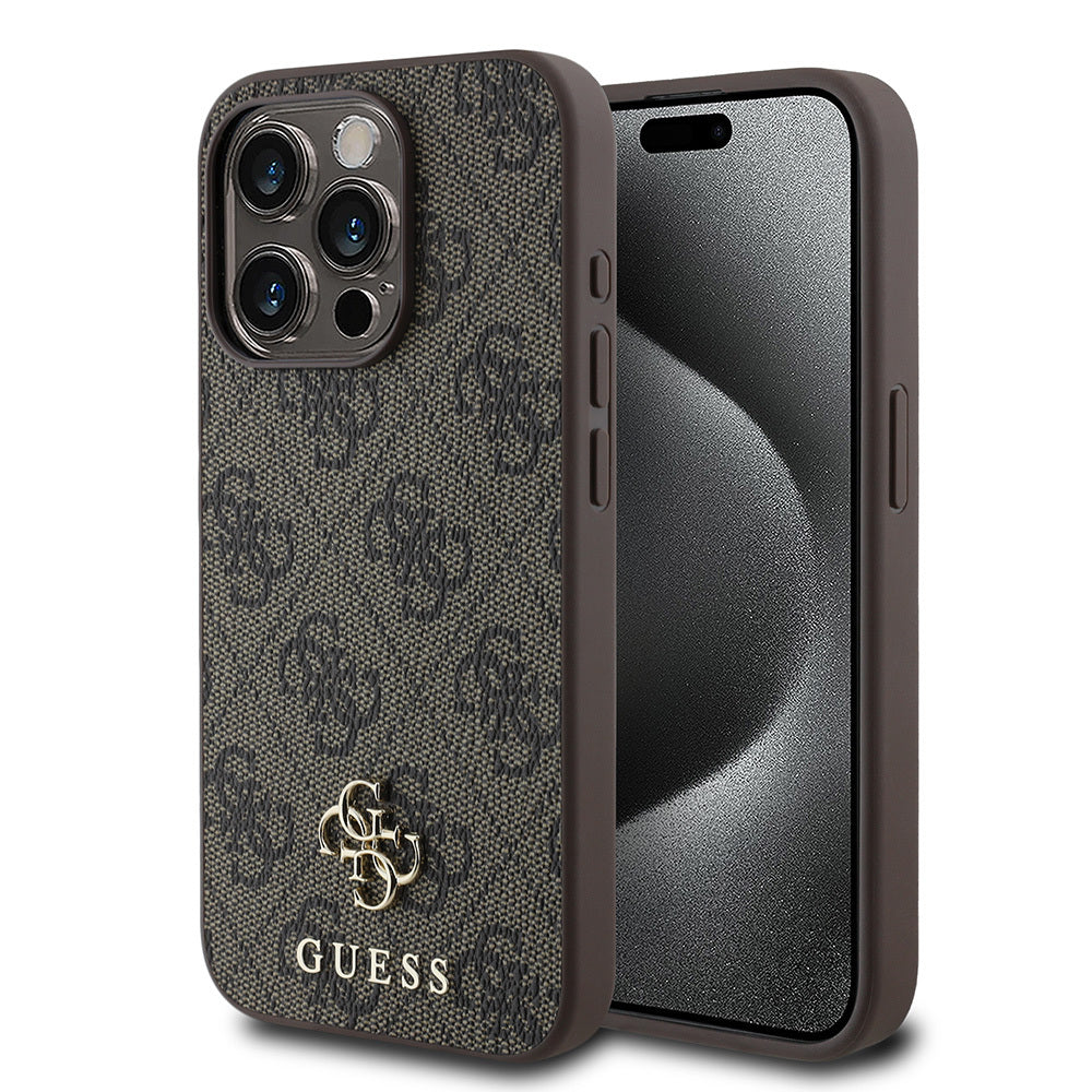 iPhone 14 Pro Kılıf Guess Orjinal Lisanslı M-safe Şarj Özellikli Small 4G Classic Kılıf