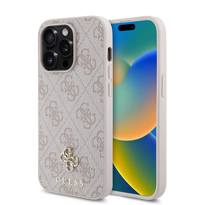 iPhone 14 Pro Kılıf Guess Orjinal Lisanslı M-safe Şarj Özellikli Small 4G Classic Kılıf