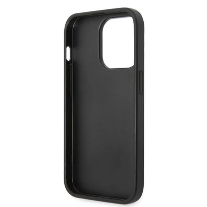 iPhone 14 Pro Kılıf Guess PU Deri Büyük Metal Logo Dizaynlı Kılıf