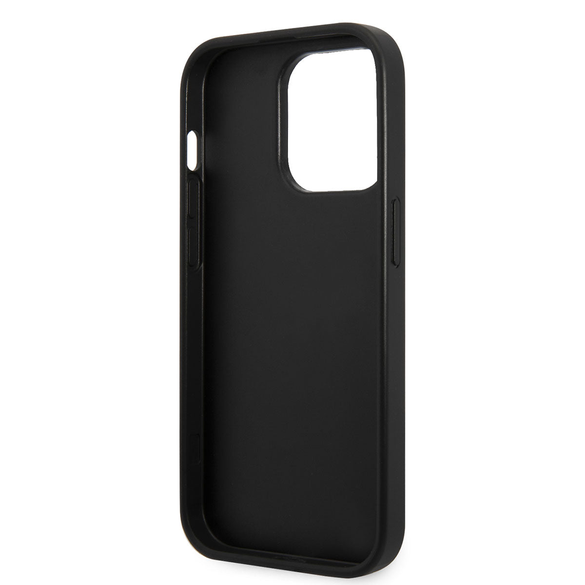 iPhone 14 Pro Kılıf Karl Lagerfeld PU Suni Deri Logolu Dizayn Kılıf