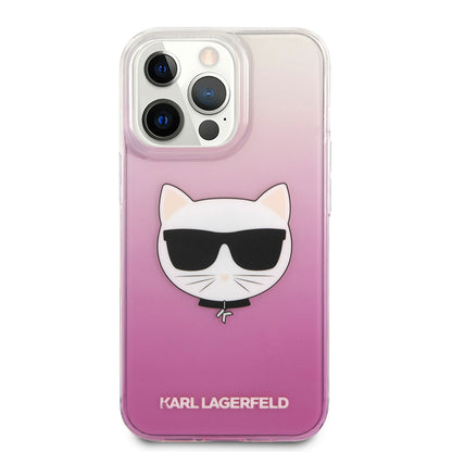 iPhone 14 Pro Kılıf Karl Lagerfeld Sert TPU Choupette Dizayn Kılıf