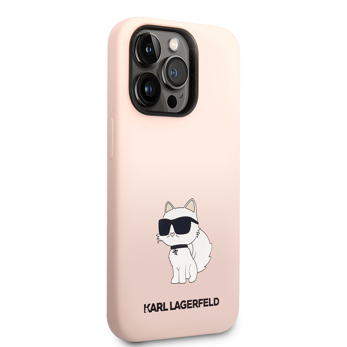 iPhone 14 Pro Kılıf Karl Lagerfeld Silikon Choupette Dizayn Kılıf