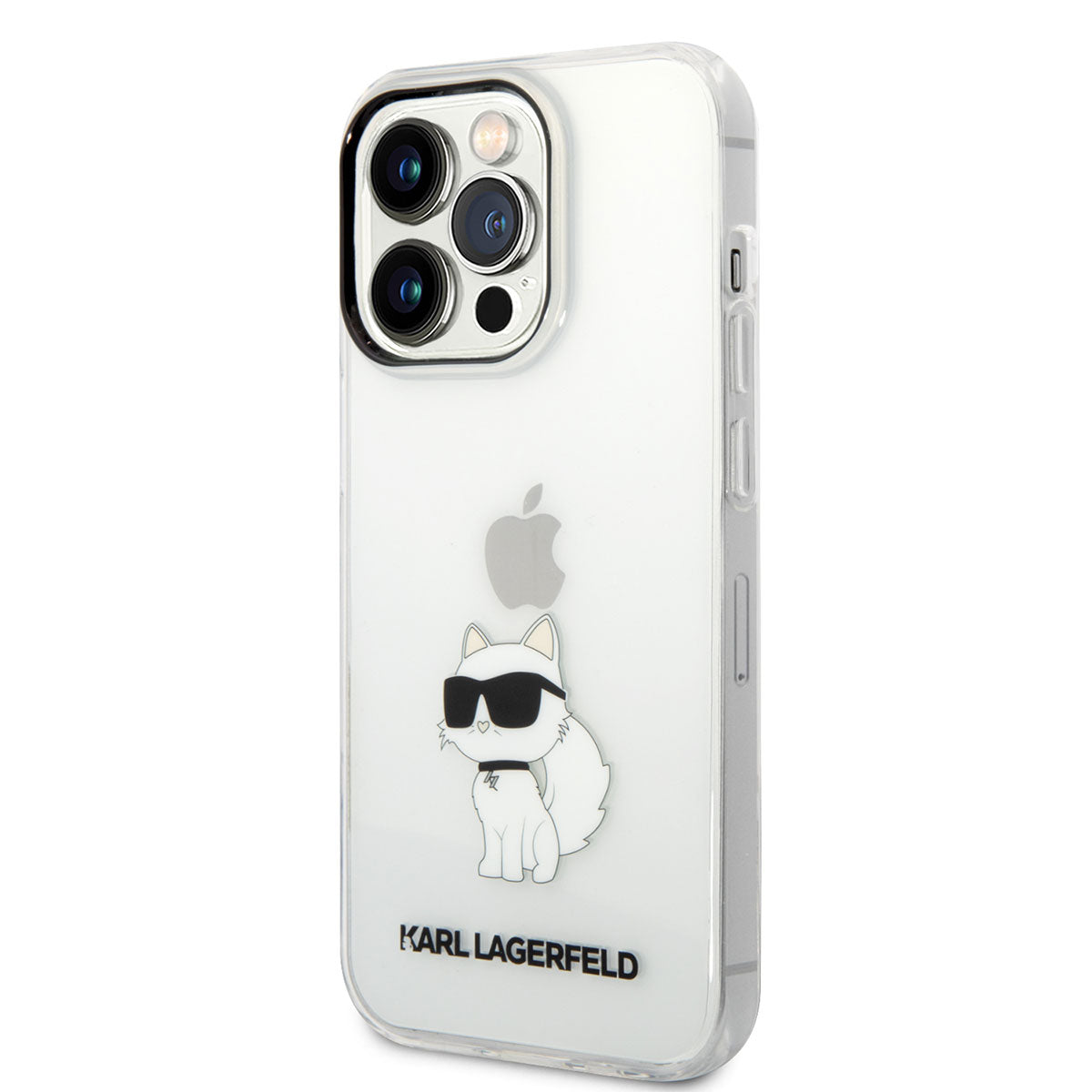 iPhone 14 Pro Kılıf Karl Lagerfeld Transparan Choupette Dizayn Kılıf