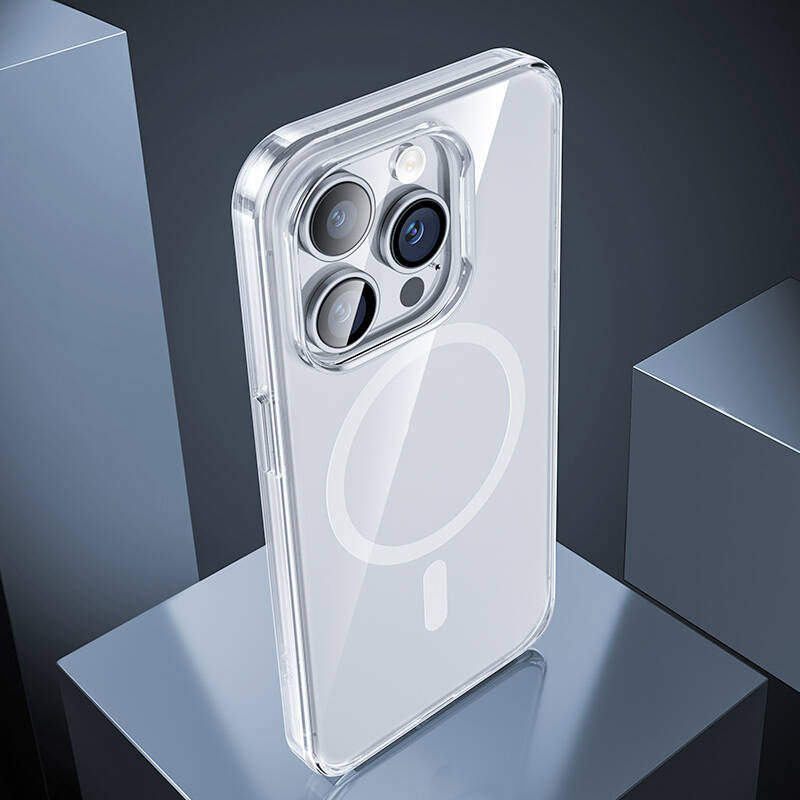 iPhone 14 Pro Kılıf M-safe Şarj Özellikli Benks 1.8mm Ultra İnce Şeffaf Kılıf