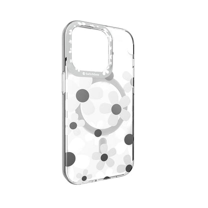 iPhone 14 Pro Kılıf M-safe Şarj Özellikli Çift IMD Baskılı Lisanslı Switcheasy Artist-M Fleur Kılıf