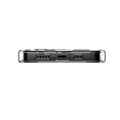Apple iPhone 14 Pro Kılıf Magsafe Şarj Özellikli Çift IMD Baskılı Lisanslı Switcheasy Artist-M Fleur Kapak Gri