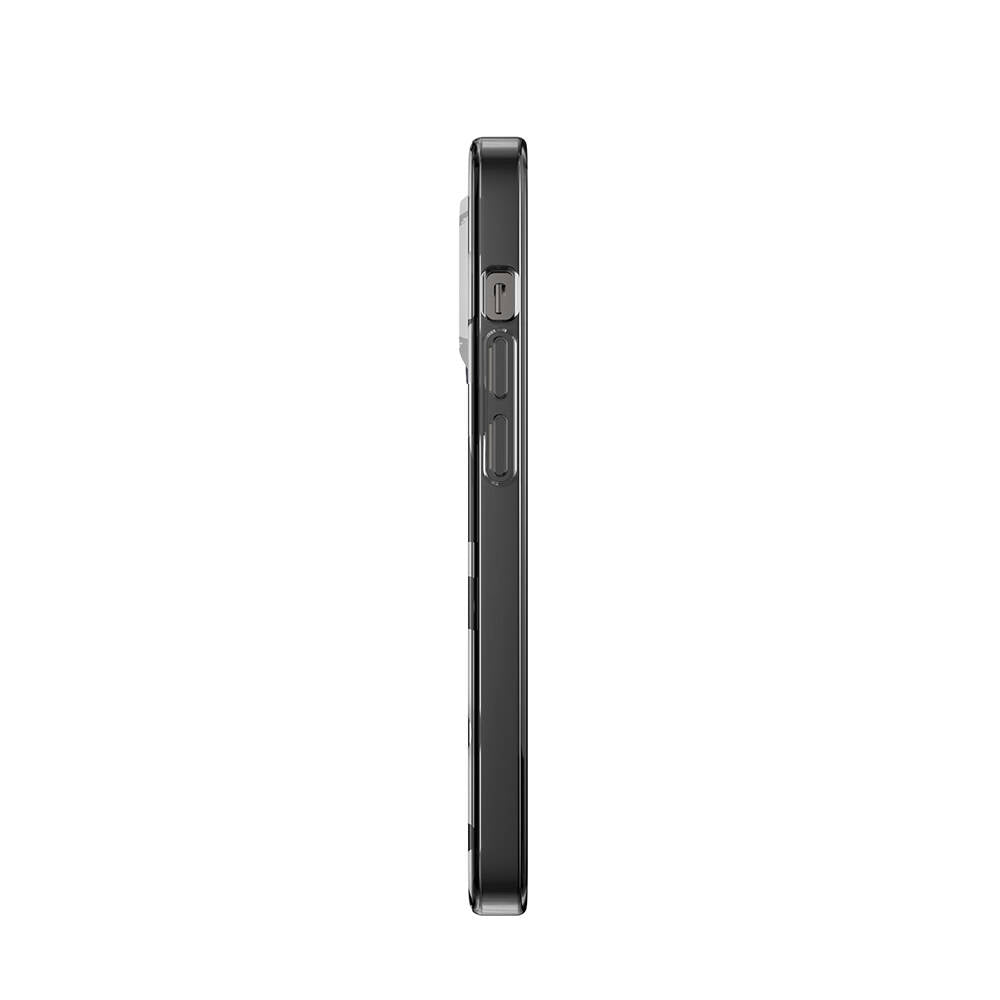 Apple iPhone 14 Pro Kılıf Magsafe Şarj Özellikli Çift IMD Baskılı Lisanslı Switcheasy Artist-M Fleur Kapak Gri